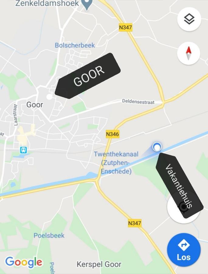 Vakantieboerderij Misset Appartement Goor Buitenkant foto